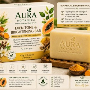 Aura Botanica Even Tone & Brightening Bar 100g
