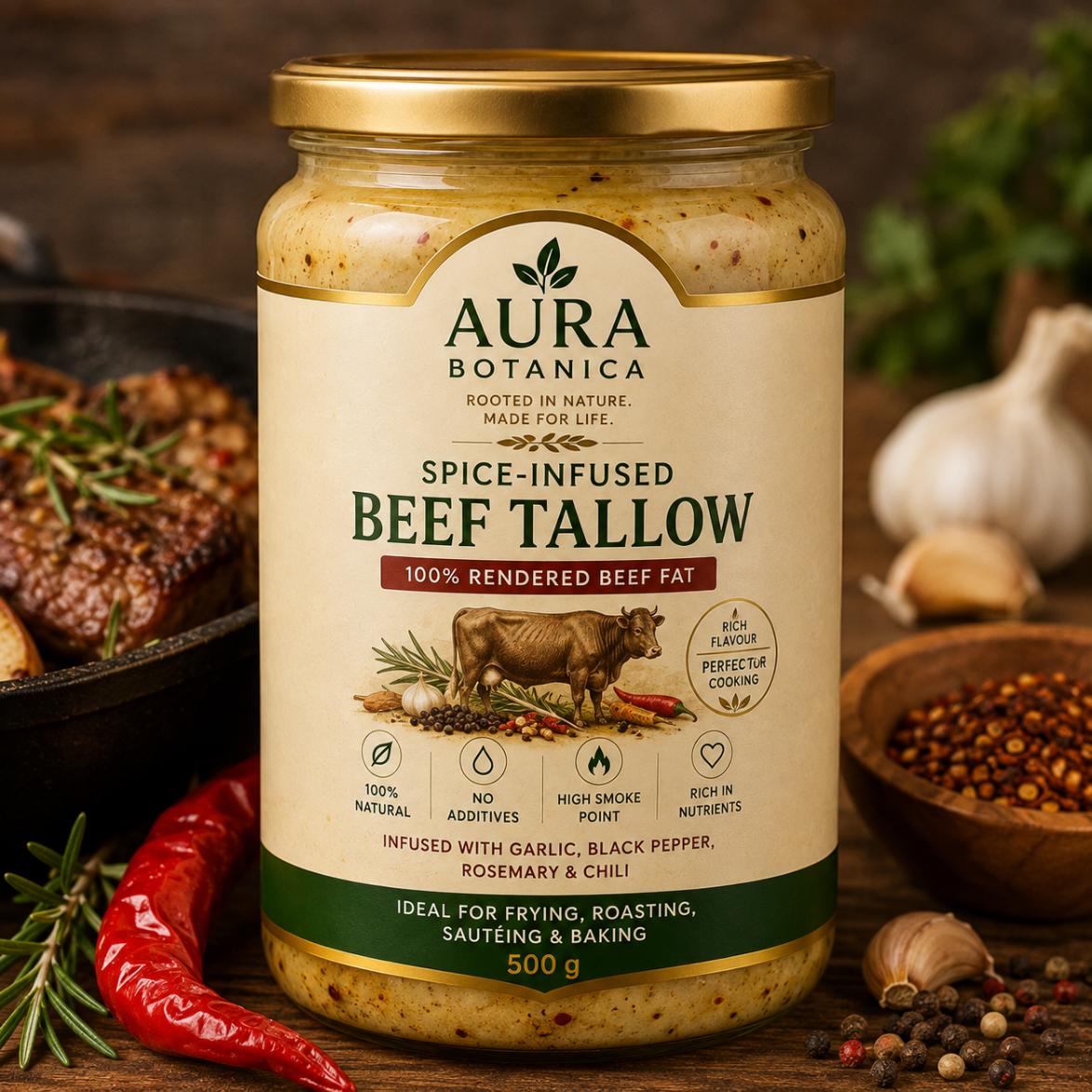 Aura Spice-Infused Beef Tallow